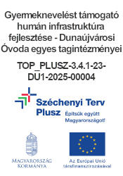 Gyermeknevelést támogató humán infrastruktúra fejlesztése - Dunaújvárosi Óvoda egyes tagintézményei
