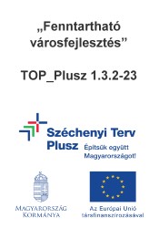 TOP_Plusz 1.3.2-23 „Fenntartható városfejlesztés”