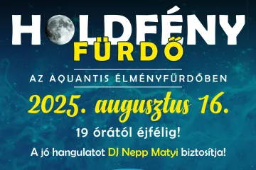 Holdfényfürdő csalogat szombaton!