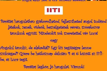 Hírkép: Az IITI meghosszabbított nyitva tartással várunk minden kedves érdeklődőt!
