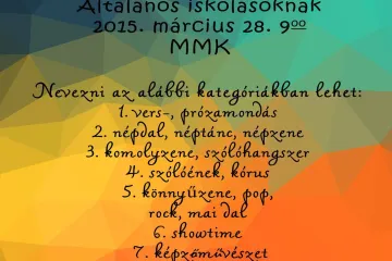 Hírkép: &quot;Ki Mit Tud?&quot; verseny az általános iskolásoknak