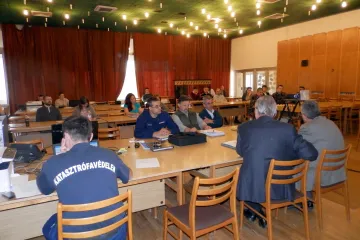 Hírkép: Védelmi bizottsági gyakorlat – az ár- és belvíz ellen