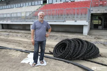 Hírkép: Labdarúgás - Szeptemberre elkészül az új pályatest
