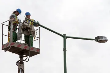 Hírkép: Tájékoztatás - &quot;Közvilágítás korszerűsítése Dunaújvárosban&quot; 