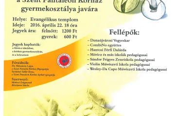 Hírkép: Jótékonysági Pedagóguskoncert