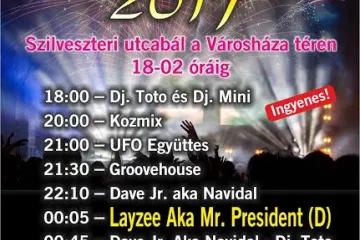 Hírkép: Hatalmas buli lesz szilveszterkor a főtéren