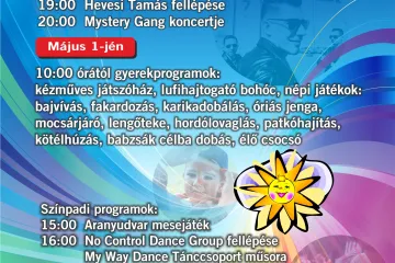 Hírkép: Májusi Mulatság a Városháza téren!