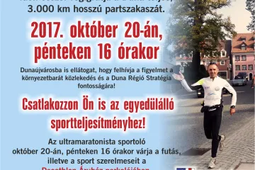 Hírkép: Duna Régió Stratégia - „70 maratonnal a Dunáért”