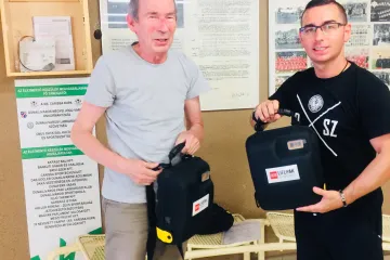 Hírkép: Defibrillátor karbantartás helyett vadonatúj készülékek Dunaújvárosnak!