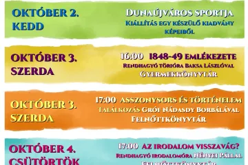 Hírkép: ORSZÁGOS KÖNYVTÁRI NAPOK - október 1-7.