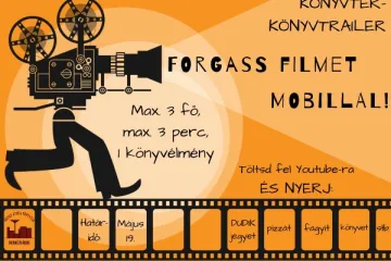 Hírkép: „KönyvTér – KönyvTrailer” - Forgass filmet mobillal!