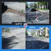 Hírkép: A József Attila utcában folytatódik a parkolók takarítása