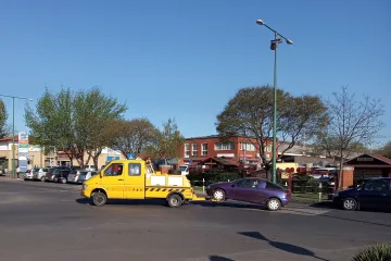 Hírkép: Elszállították az első rendszám nélküli autót