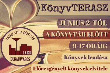Hírkép: Megnyílik a könyvTERASZ
