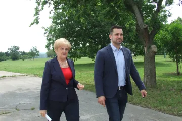 Hírkép: Új parkolók és ivókút Utassy Éva körzetében