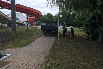 Hírkép: Készítik a megnyitásra az élményfürdőt is