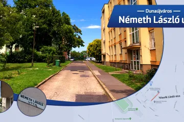 Hírkép: Utcanévnapok II Németh László utca 