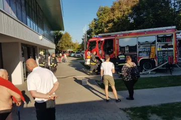 Hírkép: Tűz volt az uszodában, senki sem sérült meg