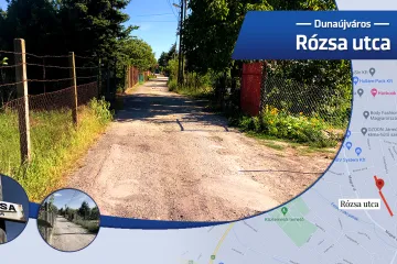 Hírkép: Utcanévnapok II Rózsa utca