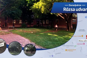 Hírkép: Utcanévnapok II Rózsa udvar