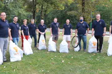Hírkép: Több zsák illegális szeméttől tisztították meg a várost