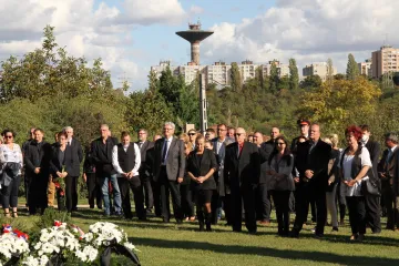 Hírkép: Közös tisztelgés a nemzeti gyásznapon