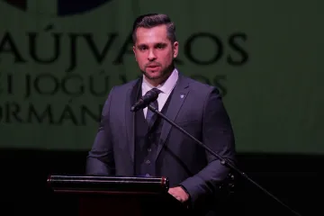 Hírkép: Pintér Tamás ünnepi beszéde