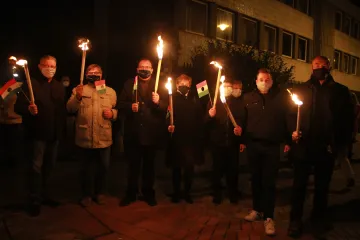 Hírkép: Emlékezés az 1956-os dunapentelei hősökre