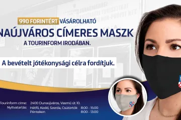 Hírkép: A készlet erejéig még kaphatók a Dunaújváros címeres maszkok