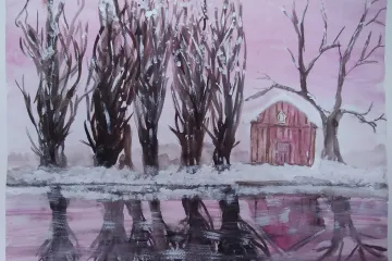 Hírkép: Még lehet licitálni a "Jószolisok" által készített festményekre 