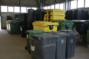 Hírkép: Tájékoztató a szelektív hulladékgyűjtő edények átvételéről 