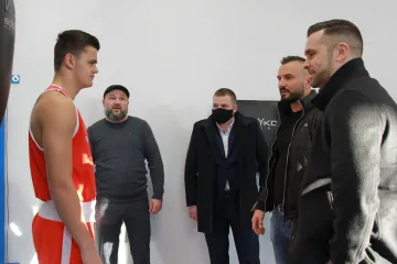 Hírkép: Polgármesteri látogatás az ökölvívó válogatottaknál