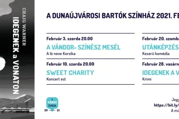 Hírkép: Újabb előadásokat kínál a Bartók online színháza