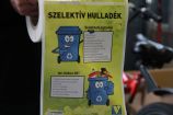 Hírkép: Folytatódik a szelektív hulladékgyűjtő edények átvétele