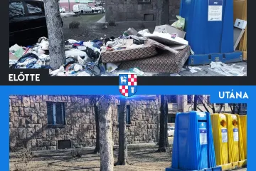 Hírkép: Szabálysértést követ el az, aki nem a hulladékgyűjtőbe, hanem mellé teszi a szemetet