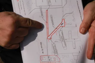 Hírkép: Két járdaszakasz újul meg a Béke városrész szívében