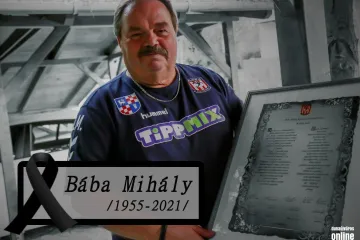 Hírkép: Bába Mihály (1955-2021)