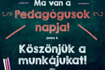 Hírkép: Június első vasárnapján ünnepeljük a pedagógusok napját