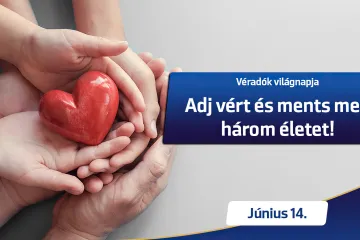 Hírkép: Ma van a Véradók világnapja
