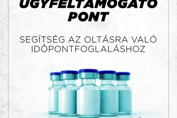 Hírkép: Az oltás regisztrációjához és időpontfoglalásához nyújt segítséget az önkormányzat ügyféltámogató pontja
