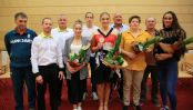 Hírkép: A dunaújvárosi sportolókat és edzőiket köszöntötték