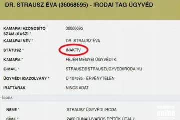 Hírkép: Nem tagja az ügyvédi kamarának a DVCSH „ügyvédje”