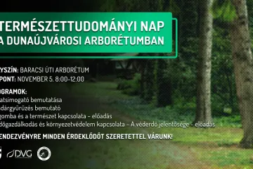 Hírkép: Természettudományi nap lesz a Baracsi úti Arborétumban