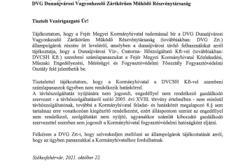 Hírkép: A Fejér Megyei Kormányhivatal álláspontja is egyértelmű 