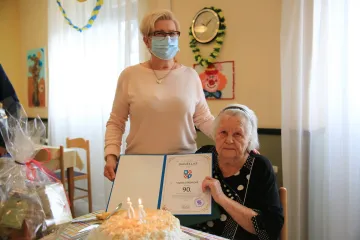 Hírkép: Ketten ünnepelték 90. születésnapjukat