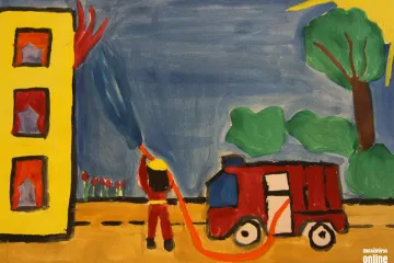 Hírkép: Újra alkotásra biztat a katasztrófavédelem