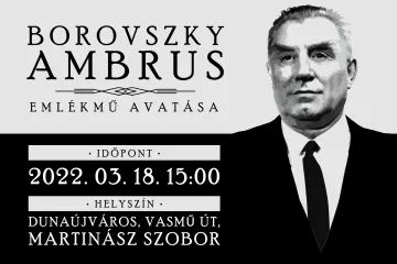Hírkép: Borovszky Ambrusnak állítanak emlékművet