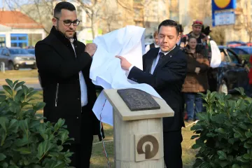 Hírkép: Borovszky Ambrusnak állítottak emlékművet