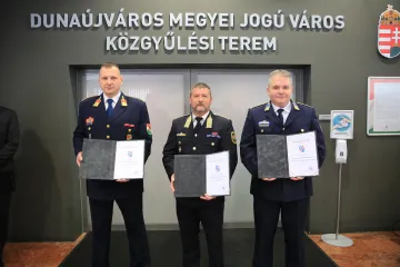 Hírkép: A biztonságunkért dolgoznak nap, mint nap