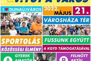 Hírkép: Szombaton ismét "Fut a Város Dunaújváros!"